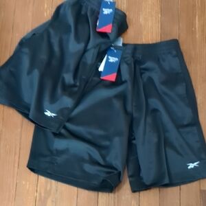 Reebok Jet Black Sports Shorts